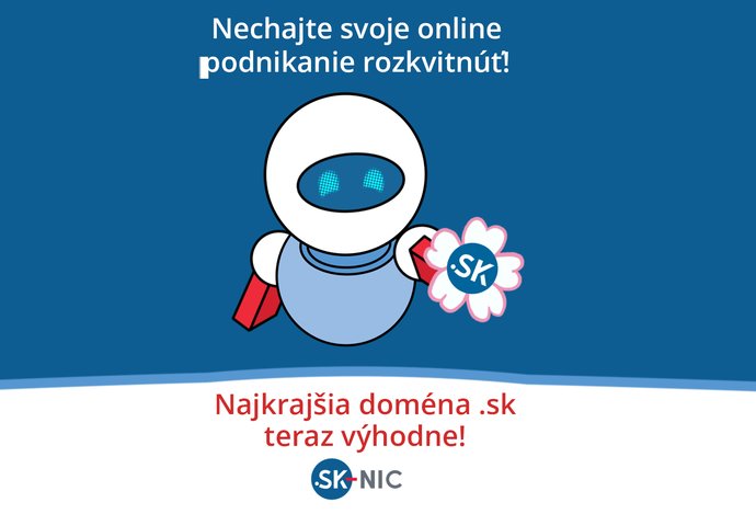 Photo Spúšťame akciu na nové registrácie najkrajšej domény .sk!