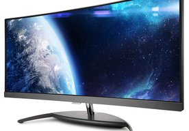 Photo Zakrivený monitor Philips BDM3490UC