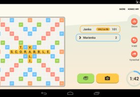 Photo Aplikácia na počítanie bodov v hre Scrabble