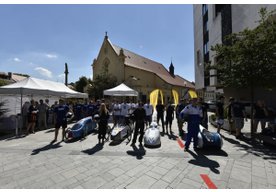 Photo Posledné prípravy študentských tímov pred súťažou SHELL ECO-MARATHON EUROPE v Londýne 