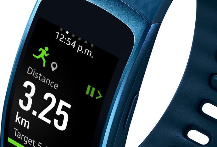 Photo Samsung Gear Fit 2: „Tachometer“ pre rekreačných športovcov