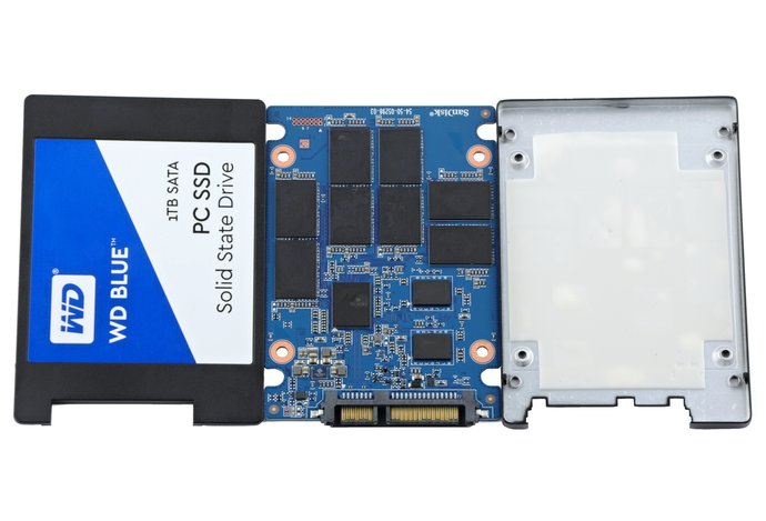 Photo SSD WD Blue (WDS100T1B0A): Terabajtové SSD od WD