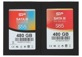 Photo Silicon Power S55 VS S85 (480 GB): Low-end vs. stredná trieda