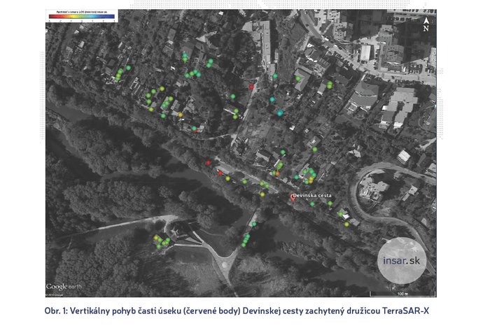 Photo Vesmírne technológie pomáhajú monitorovať zosuvy a iné svahové deformácie na Slovensku 