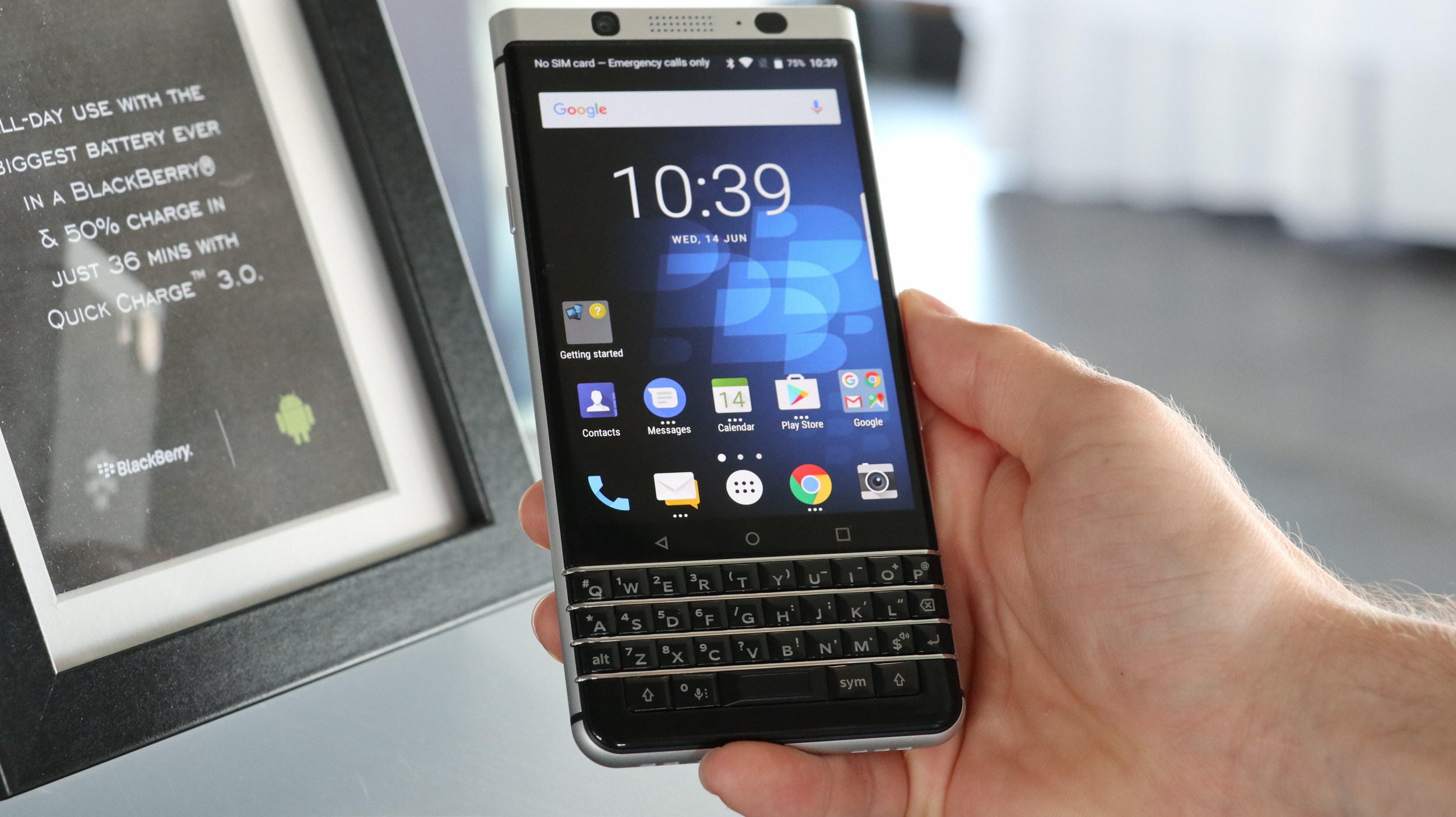 Перепрошивка blackberry key one