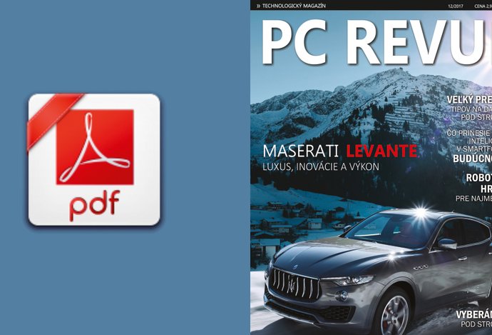 Photo Kompletné vydanie PC REVUE 12/2017 vo formáte PDF