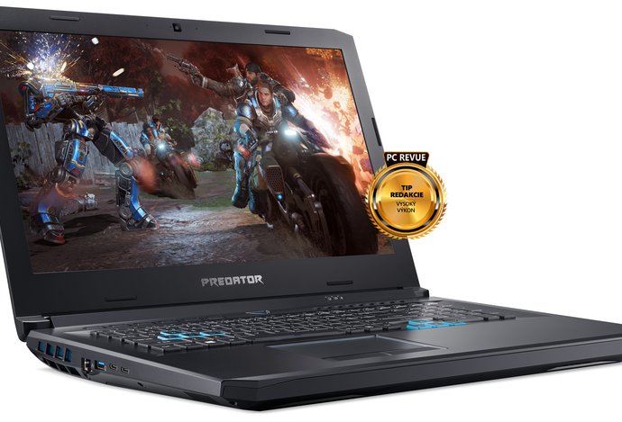 Photo Acer Predator Helios 500 PH517-51-988K: Monumentálny výkon na hry aj na prácu