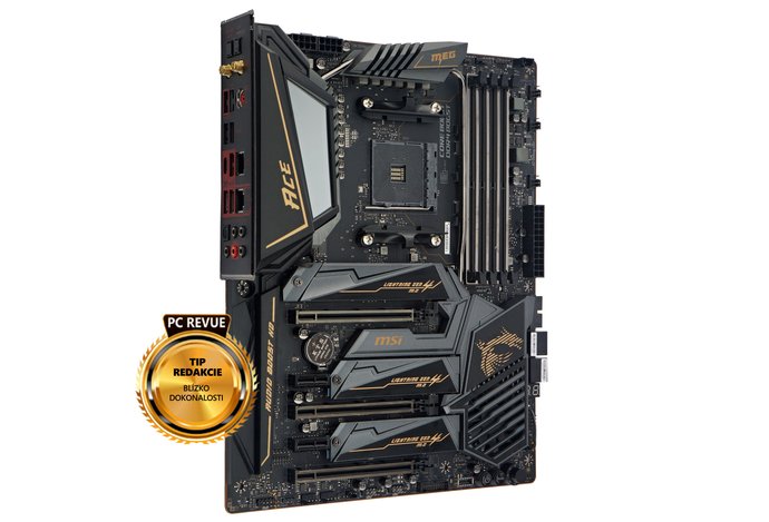 Photo MSI MEG X570 Ace: Brilantná doska pod Ryzen 9