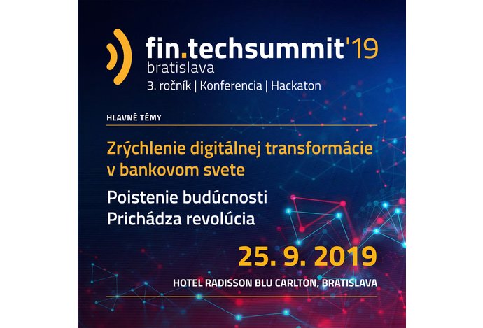 Photo Na septembrovom Fin.Techsummite sa bude hovoriť o technologickej transformácii bánk, „zelenom“ investovaní aj blockchaine