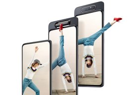 Photo Samsung Galaxy A80 / Netradičné riešenie výsuvného a otočného fotoaparátu