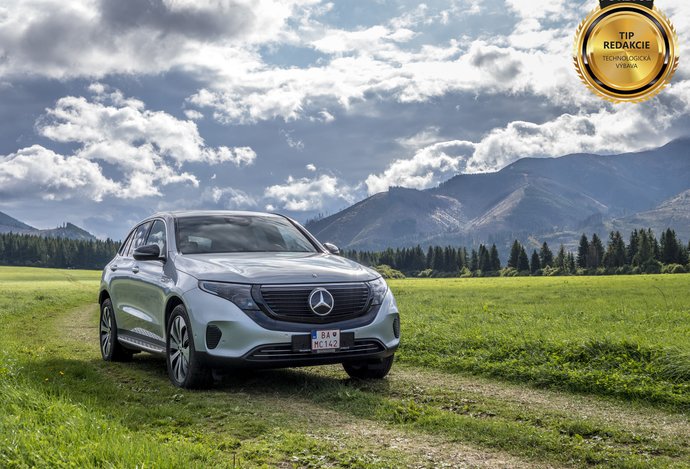 Photo Recenzia: Mercedes-Benz EQC 400 4Matic Edition 1886 / Rodinná elektrická prémiovka