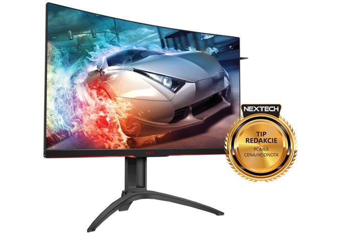 Photo AOC Agon AG322QC4 / Veľký, zakrivený a kontrastný