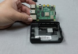 Photo Cooler Master Pi Case 40  - kovové puzdro na Raspberry Pi 4