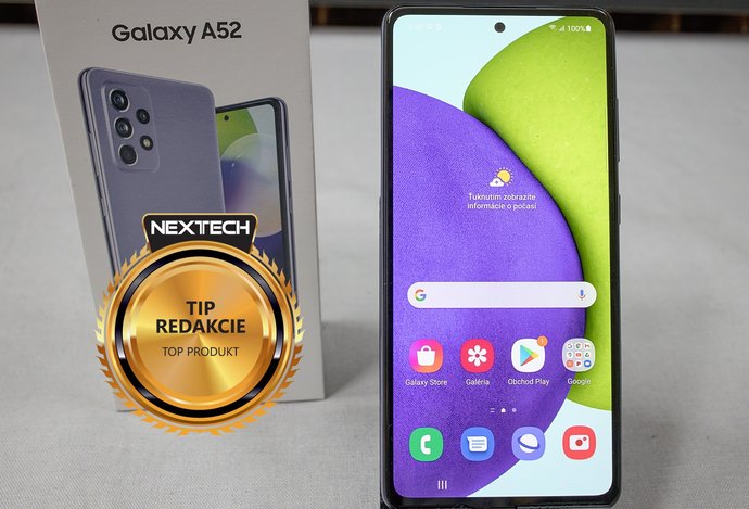 Photo Samsung Galaxy A52 – kandidát na bestseller