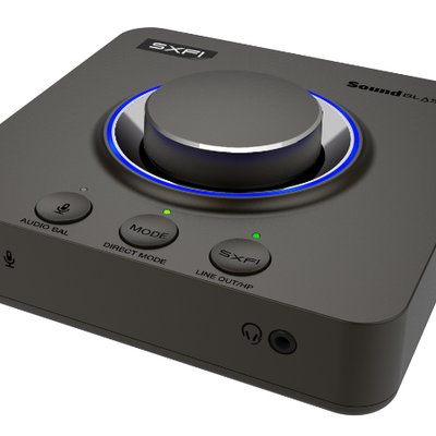 Внешняя звуковая карта creative sound blaster x4