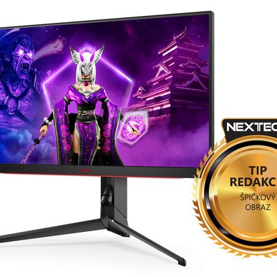 AOC AGON PRO AG274QZM / Świeci we wszystkich kolorach