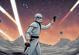 Photo StarWars komiks: ani Luke Skywalker neodolal