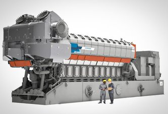 Photo Obrovský lodný motor prerobili na vodíkový pohon 