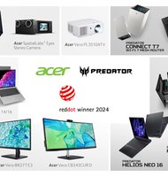 Photo  Produkty Acer Vero a Predator Gaming získaly ocenění Red Dot Awards 2024 za design
