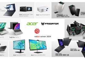 Photo  Produkty Acer Vero a Predator Gaming získaly ocenění Red Dot Awards 2024 za design