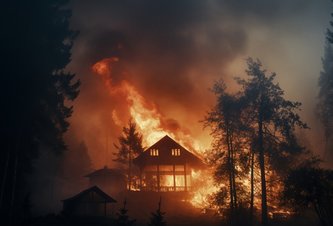 Photo Nový hydrogél dokáže ochrániť dom pred lesným požiarom 