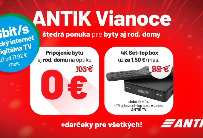 Photo ANTIK vianočná ponuka je tu