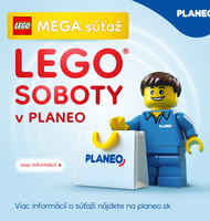 Photo MEGA súťaž o LEGO v PLANEO! Hrajte o 12 stavebníc po celom Slovensku 