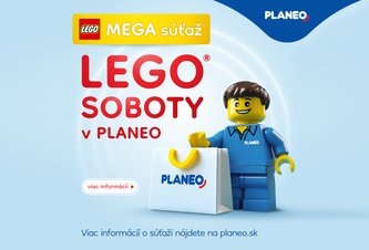 Photo MEGA súťaž o LEGO v PLANEO! Hrajte o 12 stavebníc po celom Slovensku 