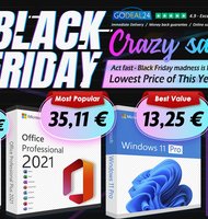 Photo Black Friday výpredaj 2024: Získajte doživotné licencie na balík Microsoft Office už od 15 € a Windows 11 od 10 € na Godeal24!