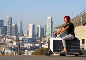 Photo Skúter Lightfoot získa vďaka solárnym panelom dojazd takmer 30 km