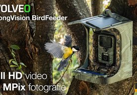 Photo EVOLVEO StrongVision BirdFeeder. Inteligentné kŕmidlo pre vtáky s kamerou, diaľkovým prístupom a solárnym panelom