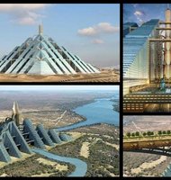 Photo Pyramída v Dubaji poskytne priestor až pre milión ľudí