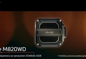 Photo Mio MiVue M820WD: dvě bezpečnostní kamery na motorku, navíc s radary, GPX exportem a možností timelapse