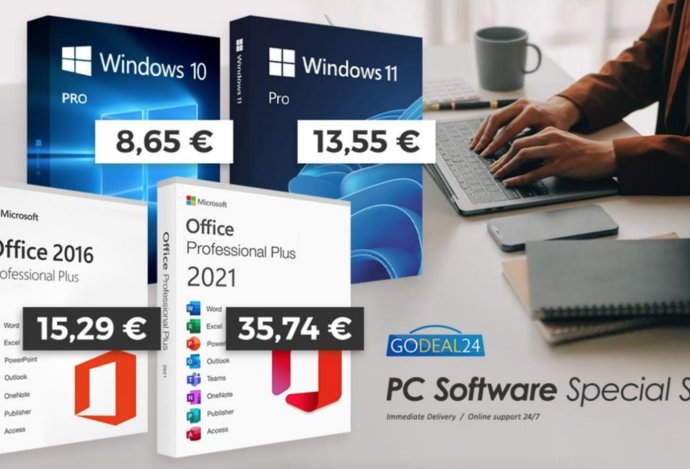 Photo Získajte maximálnu produktivitu s doživotným balíkom Microsoft Office už od 15 € a Windows 11 od 10 € na Godeal24