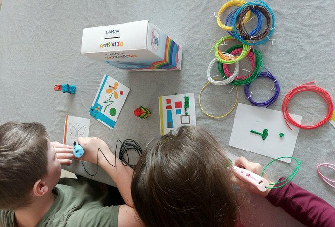 Photo LAMAX ArtKid1 3D / Brána do sveta 3D tvorby pre deti a začiatočníkov