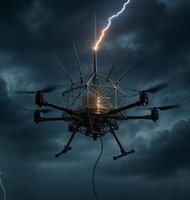 Photo Unikátny búrkový dron dokáže vyvolať blesk a využiť jeho energiu 
